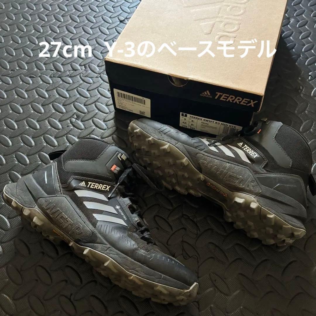 TERREX SWIFT R3 MID GTX 27cmゴアテックス シューズ