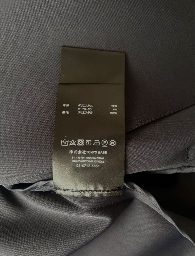 THE TOKYO セットアップ　ネイビー kazuyuki kumagai