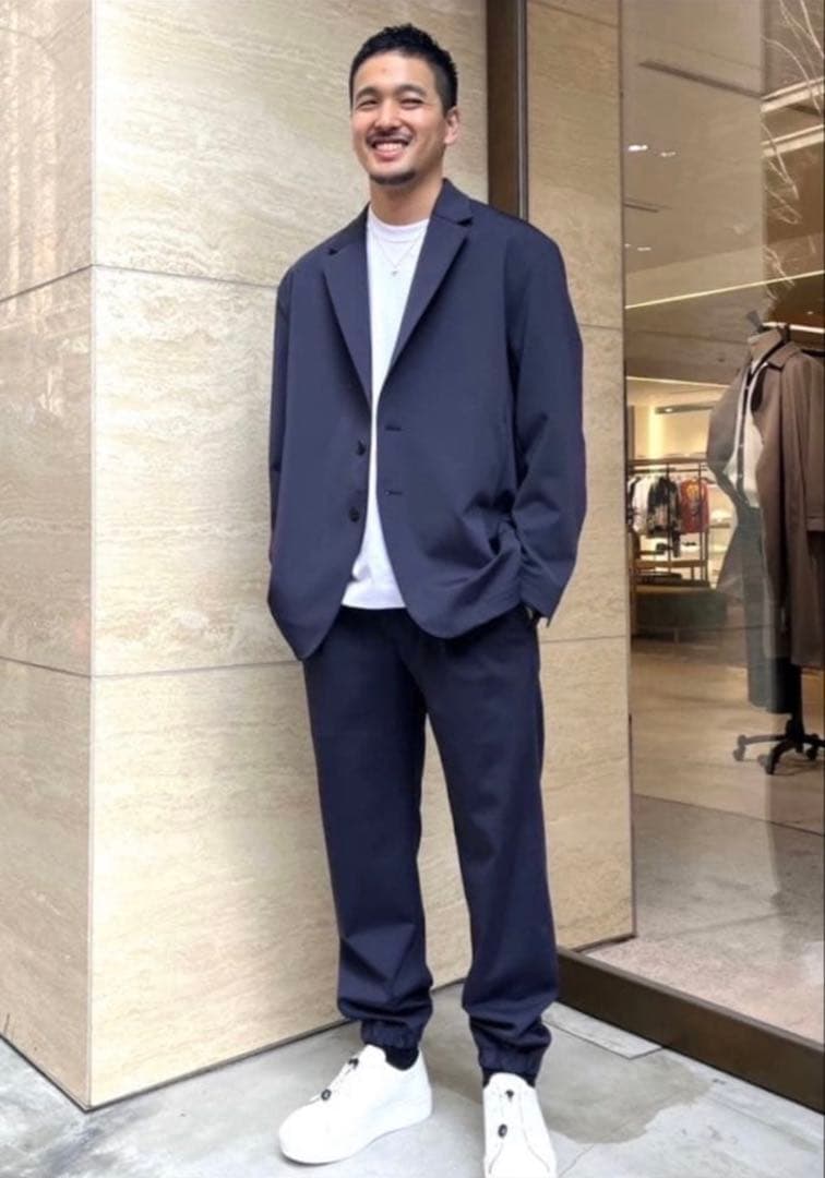 THE TOKYO セットアップ　ネイビー kazuyuki kumagai