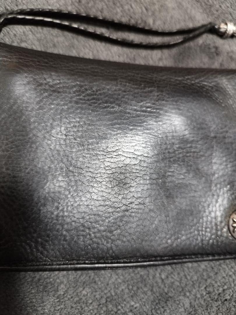 クロムハーツ　2zipウォレット　ストラップ　原本付き