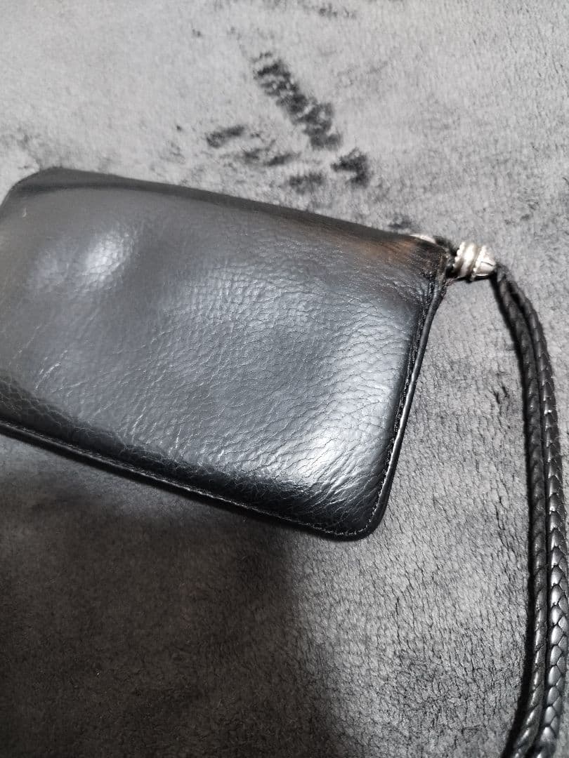 クロムハーツ　2zipウォレット　ストラップ　原本付き