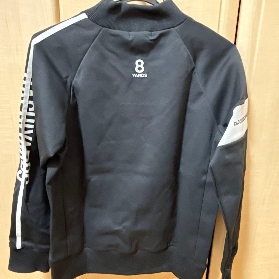 8YARDS ブラック ハイネック トレーナー