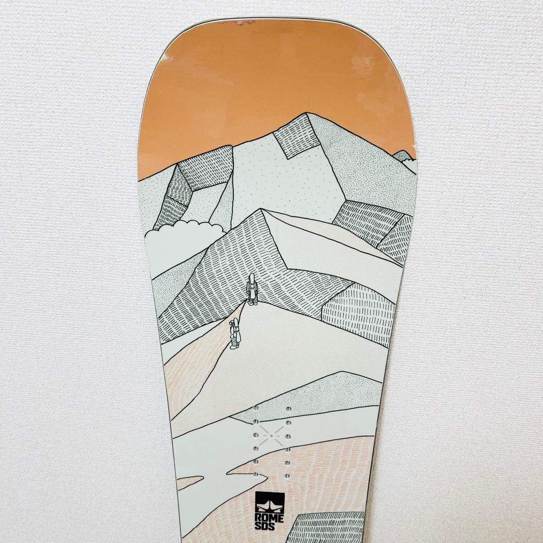 極美品 ROME×KM4K paradise stick 148 スノボ