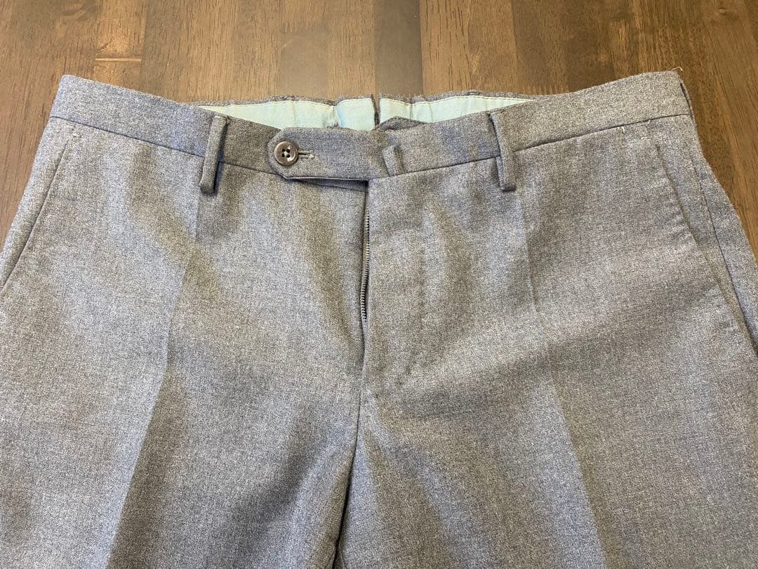 INCOTEXウールスラックスパンツ