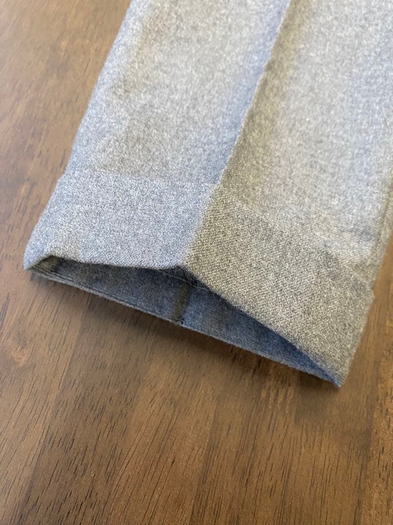 INCOTEXウールスラックスパンツ