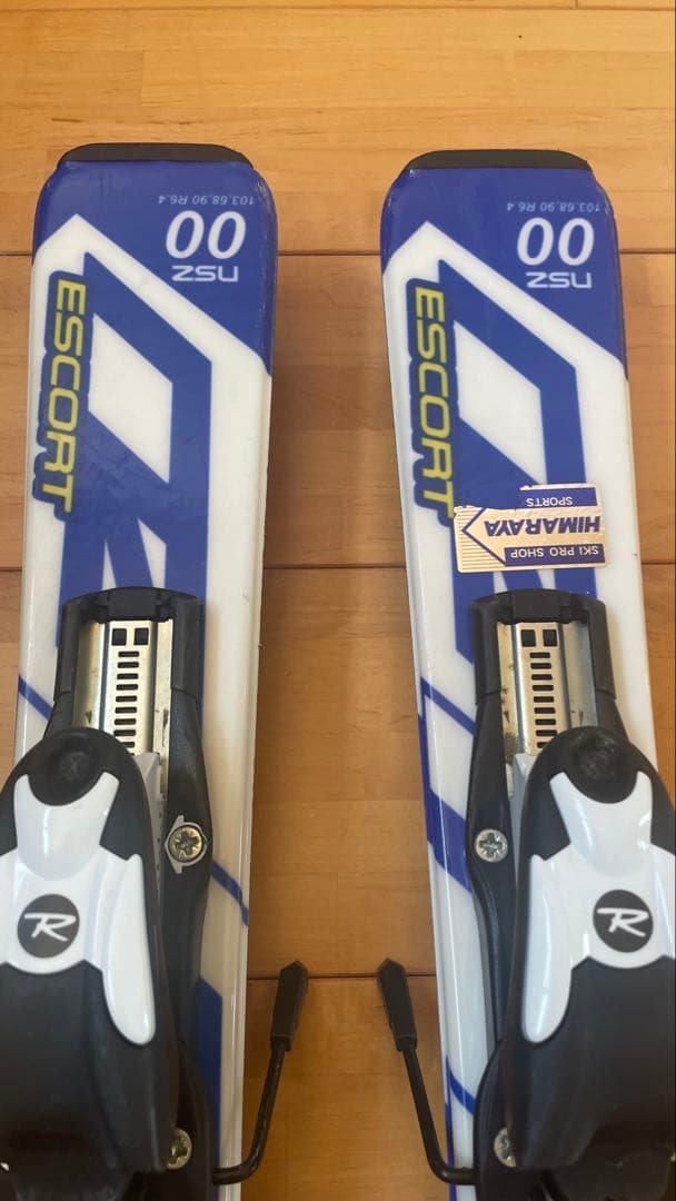 カービングスキー板100cm103セットビンディングストック子供ジュニアキッズ