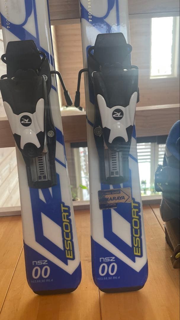 カービングスキー板100cm103セットビンディングストック子供ジュニアキッズ