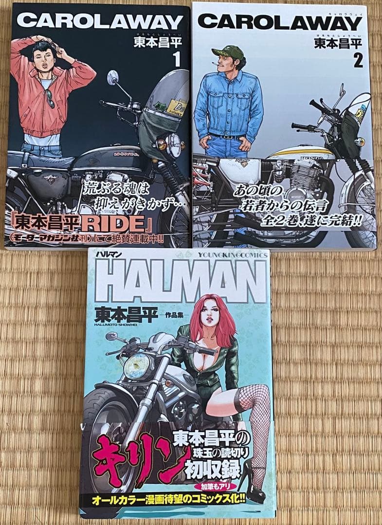 東本昌平　RIDEX CAROLAWAY HALMAN