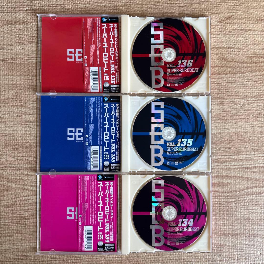スーパーユーロビート VOL.131〜140 10枚セット
