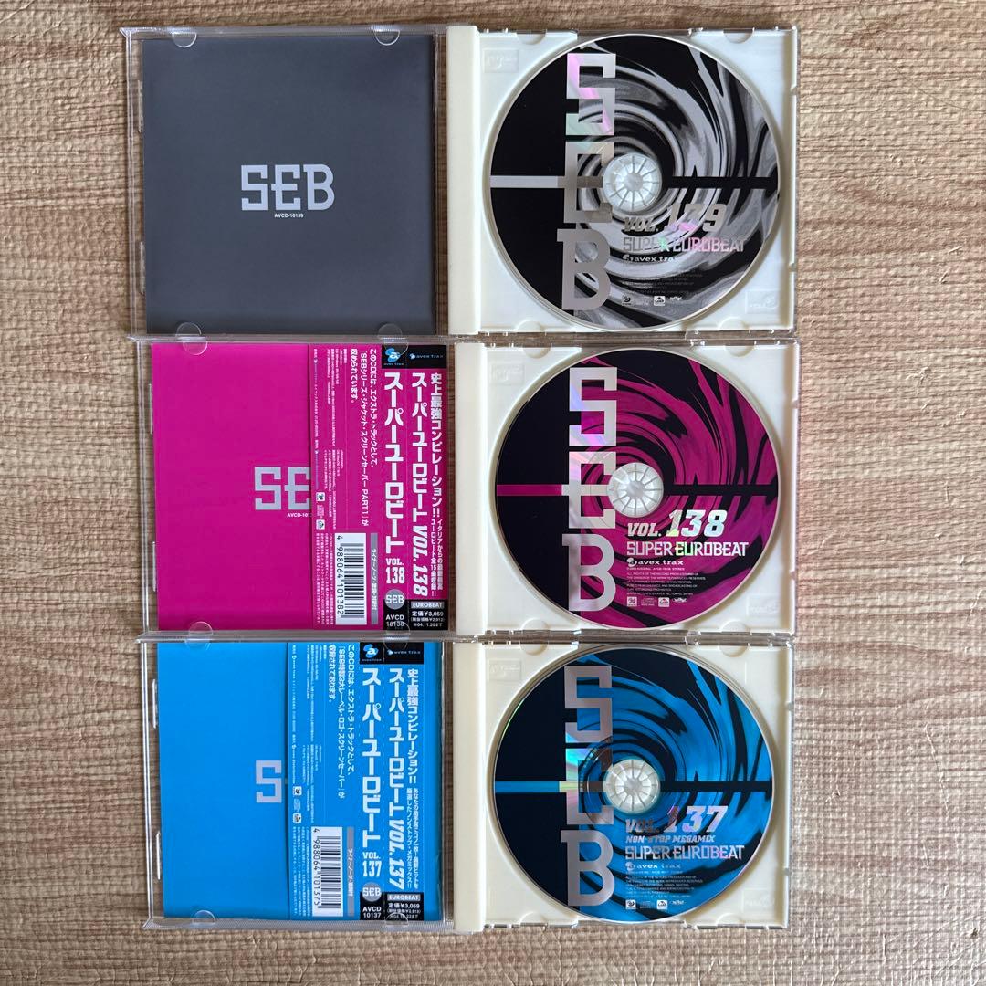 スーパーユーロビート VOL.131〜140 10枚セット