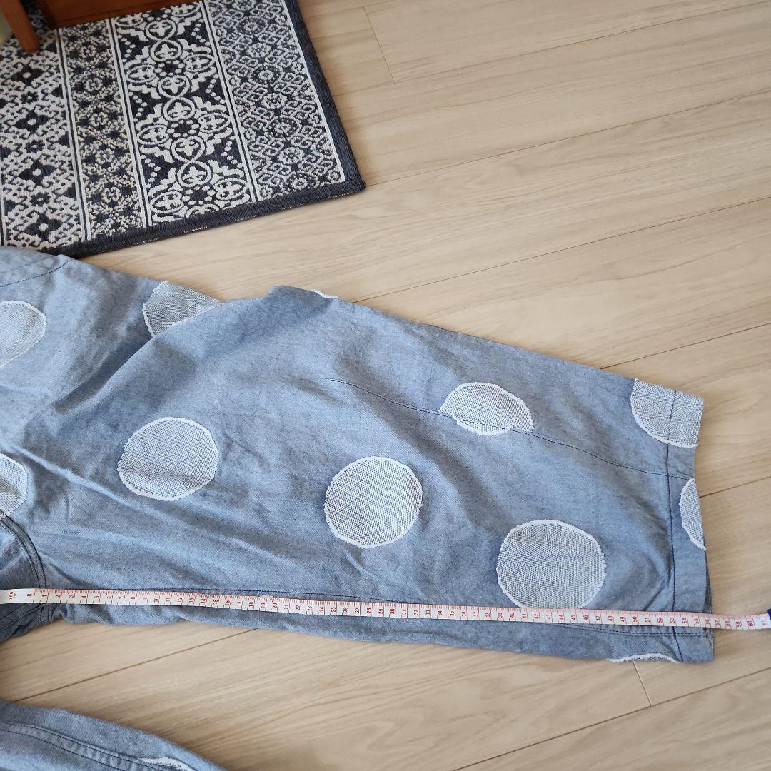 アトリエドゥサボン　気まぐれドットワイドパンツ