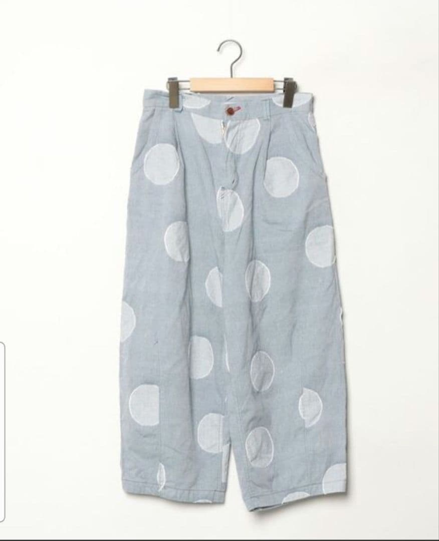 アトリエドゥサボン　気まぐれドットワイドパンツ