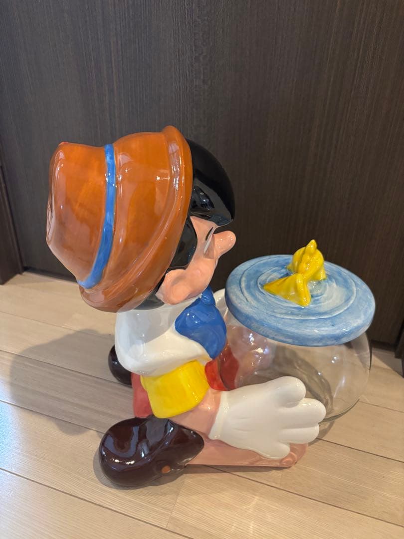 希少　美品　ディズニー　 トレジャークラフト　ピノキオ　クレオ　クッキージャー