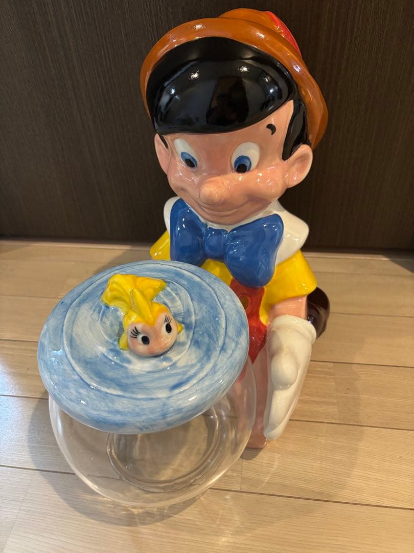 希少　美品　ディズニー　 トレジャークラフト　ピノキオ　クレオ　クッキージャー