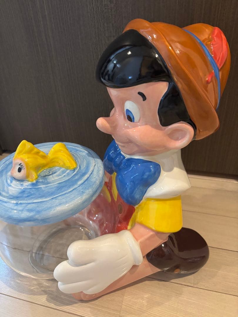 希少　美品　ディズニー　 トレジャークラフト　ピノキオ　クレオ　クッキージャー