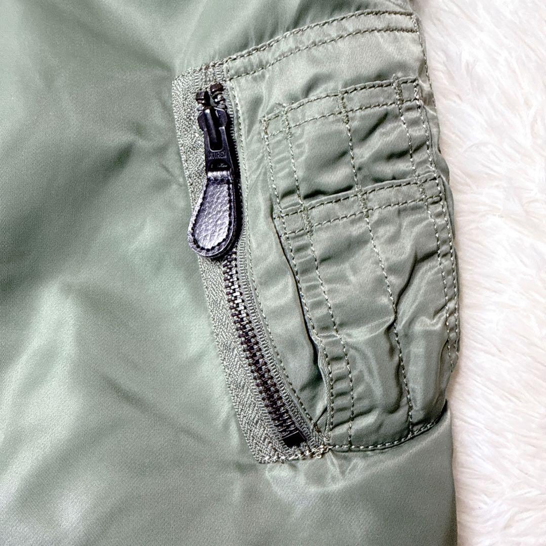 ✨美品✨ アビレックス MA-1 カーキ Mサイズ　リバーシブル 中綿　y2k