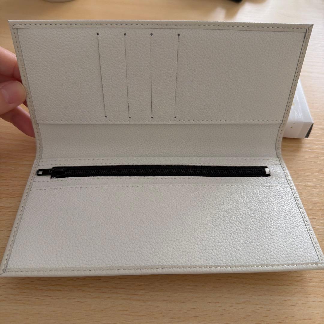 皇居財布　長財布　ホワイト　白　新品未使用