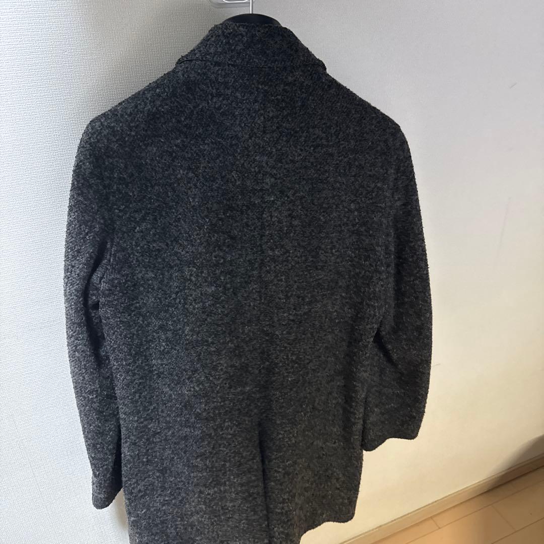 マ*ー様 HUGO BOSS チェスターコート Lサイズ／ダークグレー