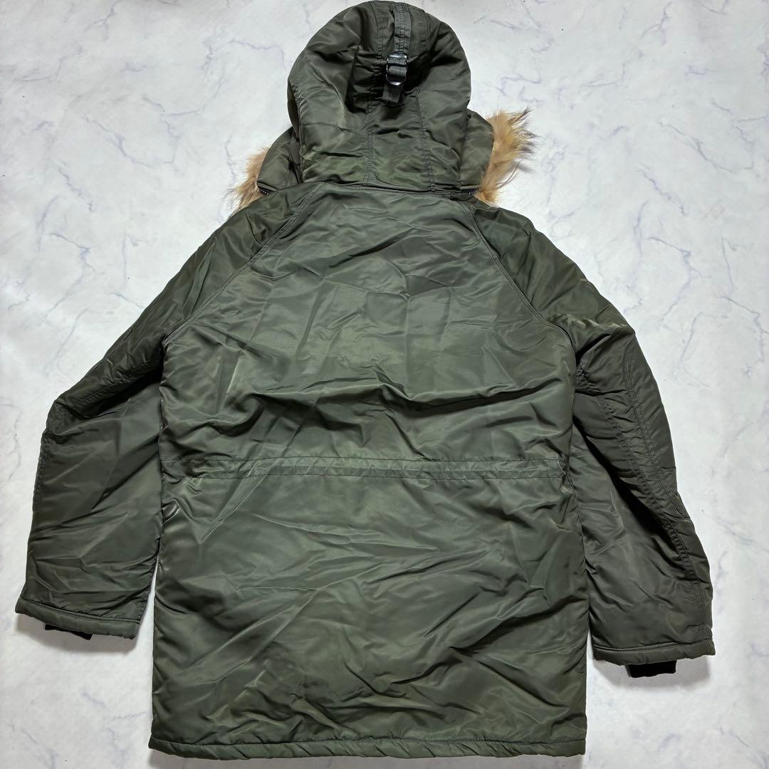 USA製✨ スピワック N-3B フライトジャケット 42 カーキ ファー