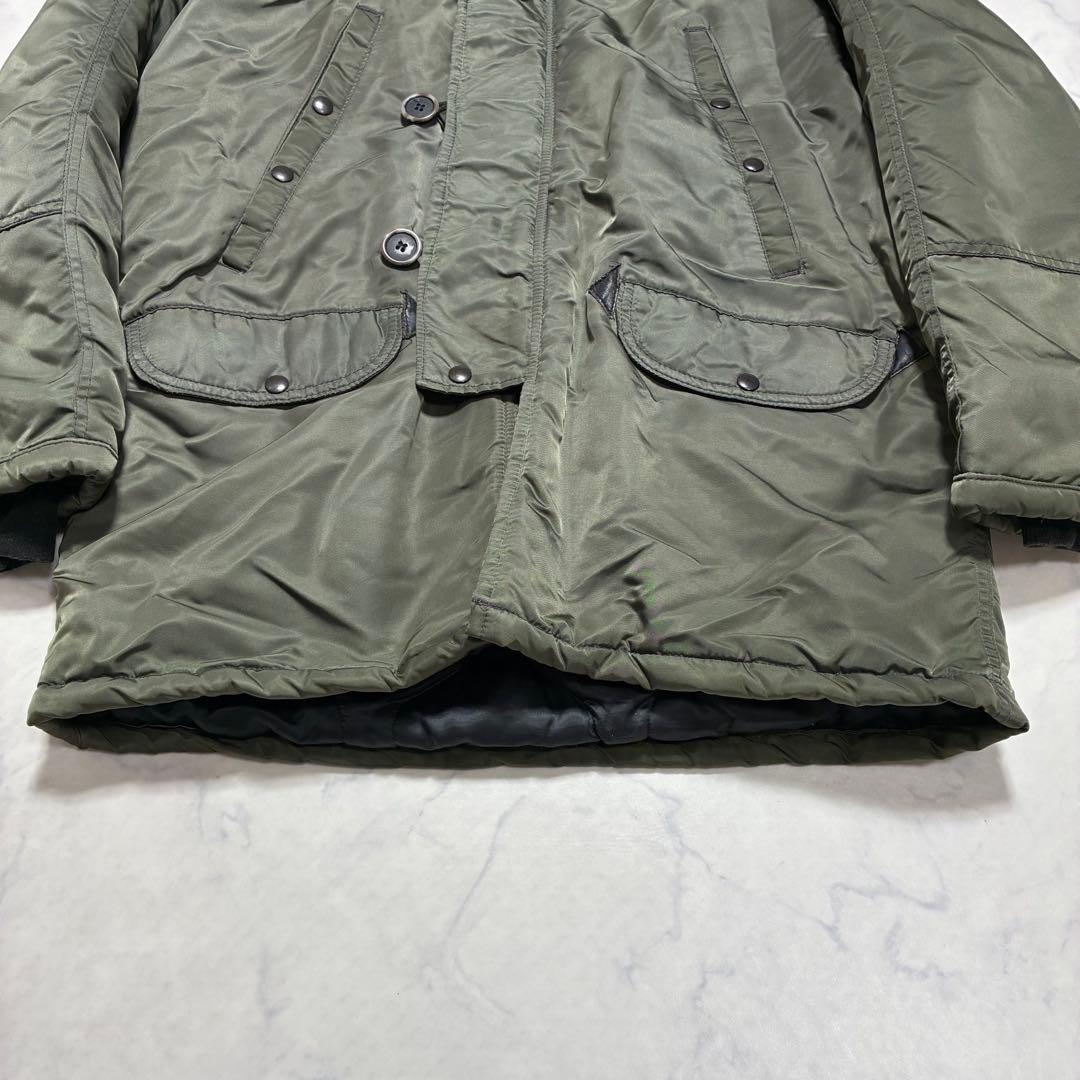USA製✨ スピワック N-3B フライトジャケット 42 カーキ ファー