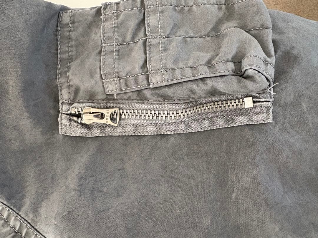 グレー MA-1スタイルジャケット サイズ2