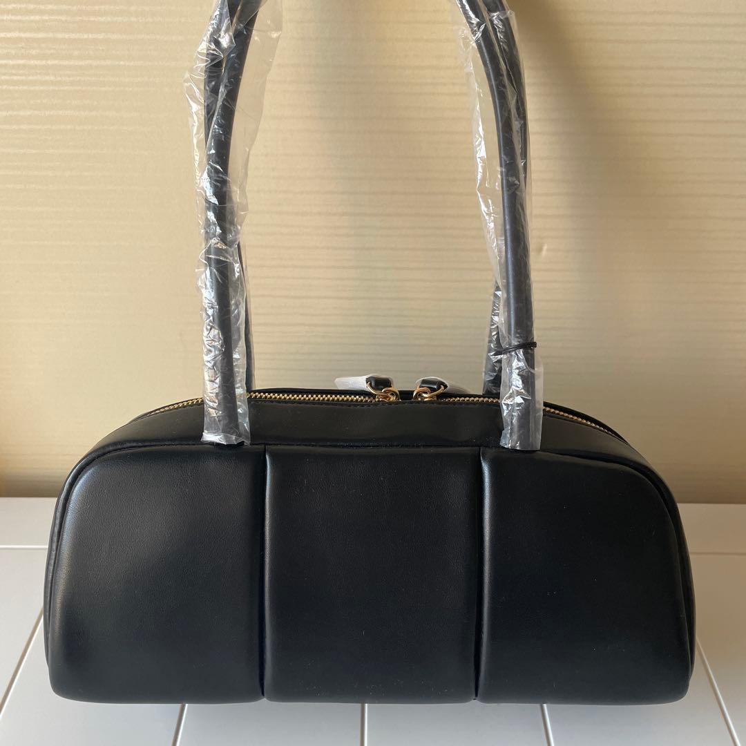 新品未使用⭐︎アドカラム　PUFF THREE Boston ブラック　雑誌掲載品