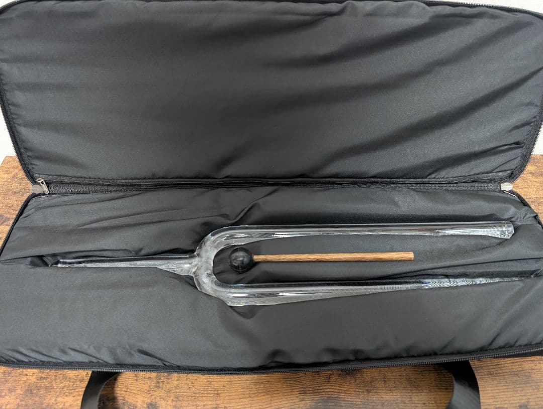 音叉 水晶 432hz　クリスタルチューナー　癒し 特大