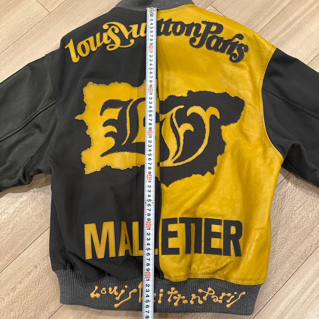 LOUIS VUITTON 【ルイヴィトン】バイカラージップアップジャケット