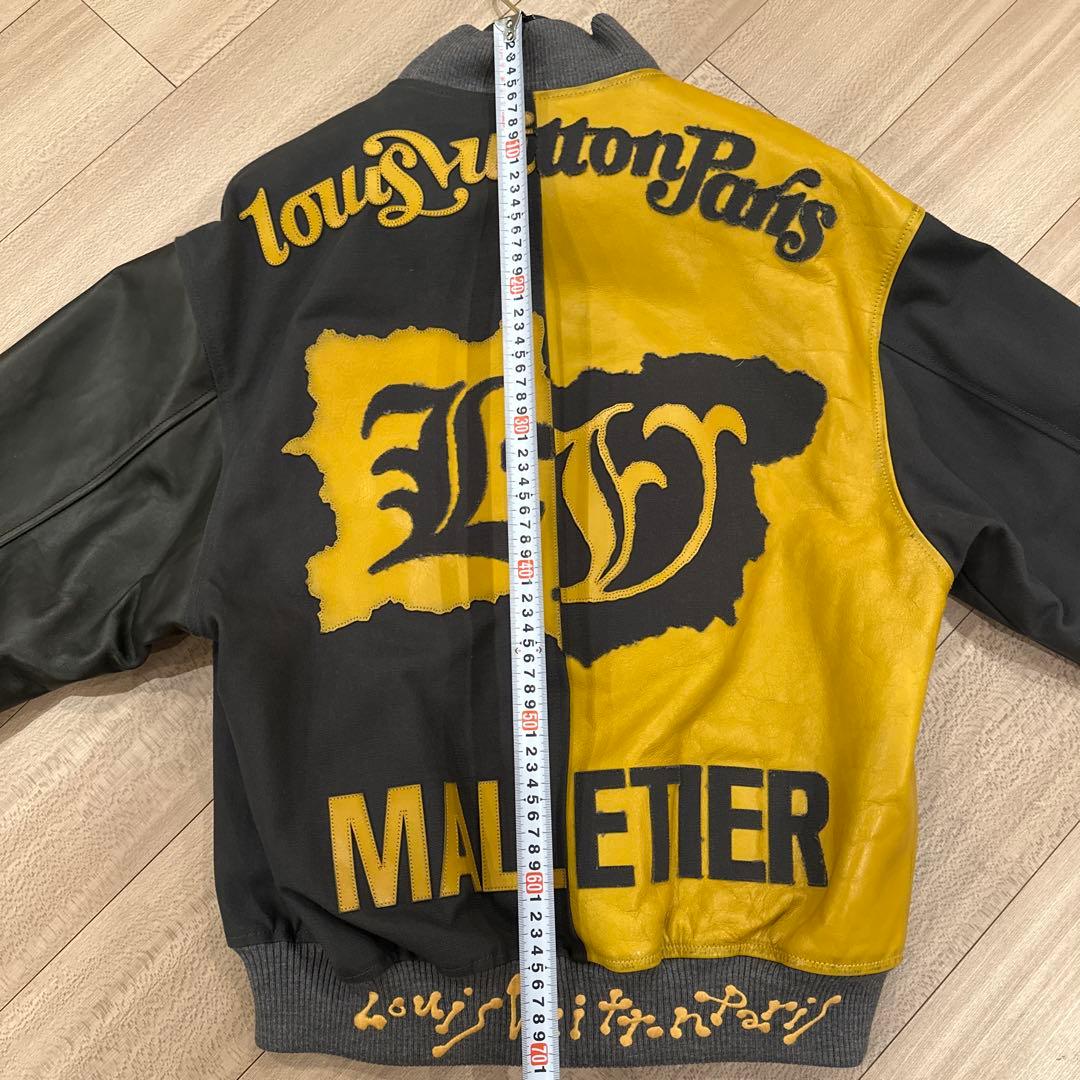 LOUIS VUITTON 【ルイヴィトン】バイカラージップアップジャケット