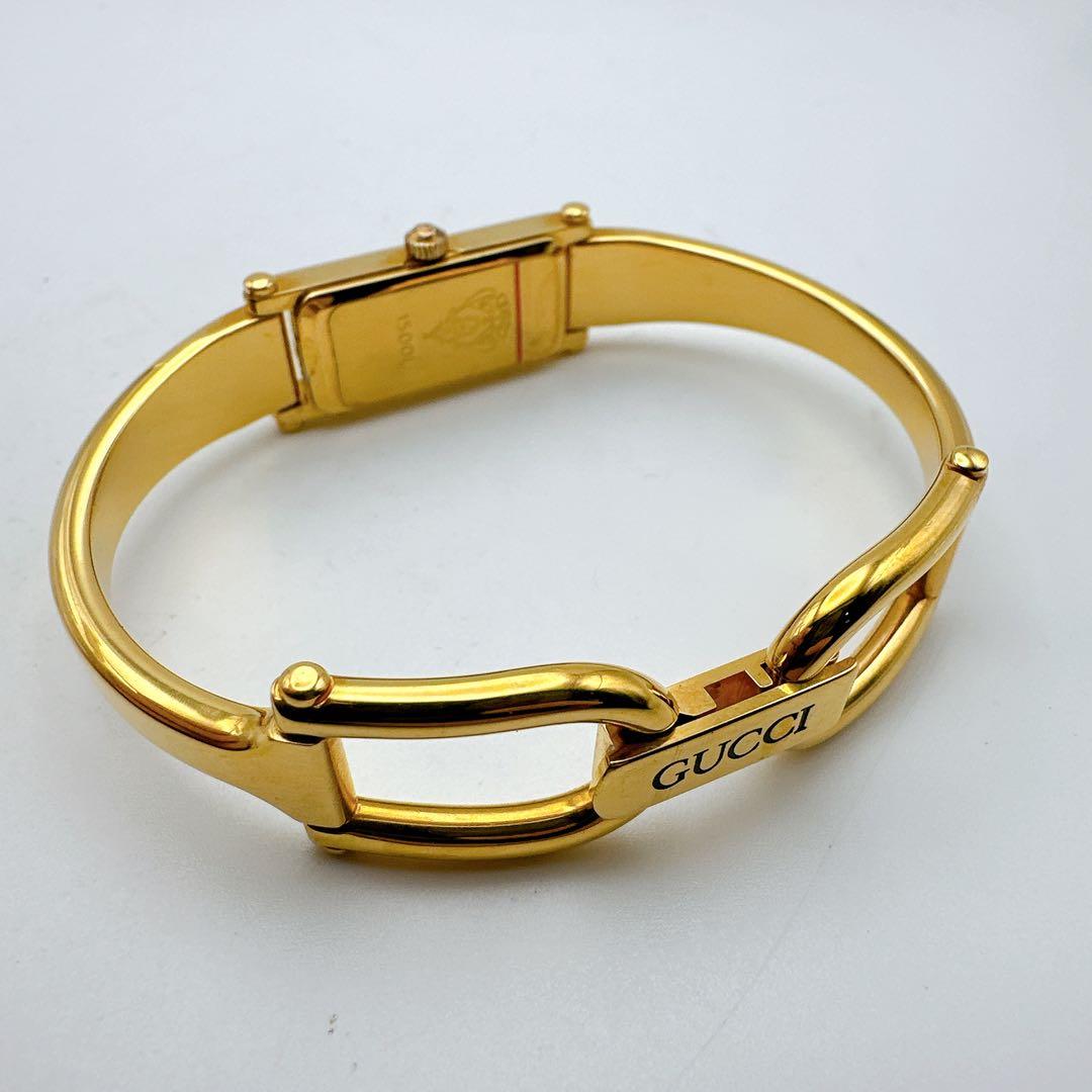 美品 稼動品 GUCCI グッチ 1500L レディース腕時計 ゴールド