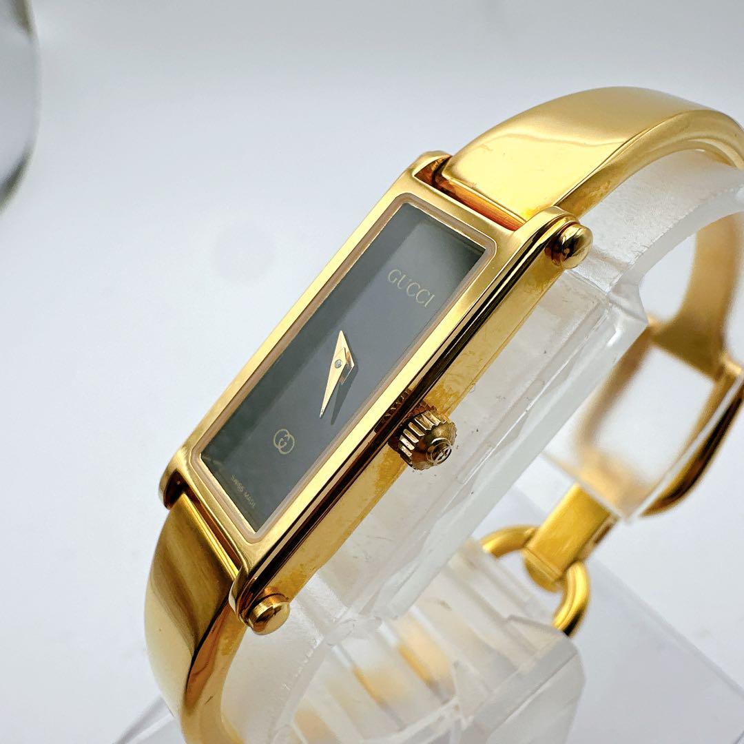 美品 稼動品 GUCCI グッチ 1500L レディース腕時計 ゴールド