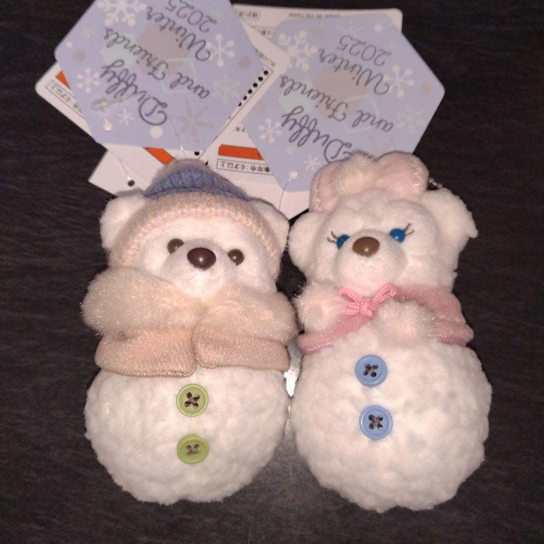 ダッフィー＆フレンズ ぬいぐるみチャーム ダッフィー、シェリーメイ②