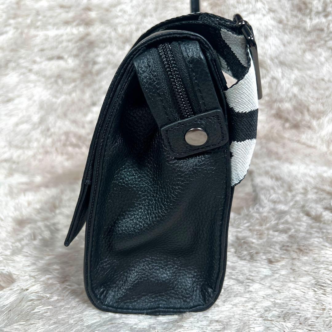 極美品✨ イアパピヨネ　ワイドテープ　ショルダーバッグ　ダルメシアン柄