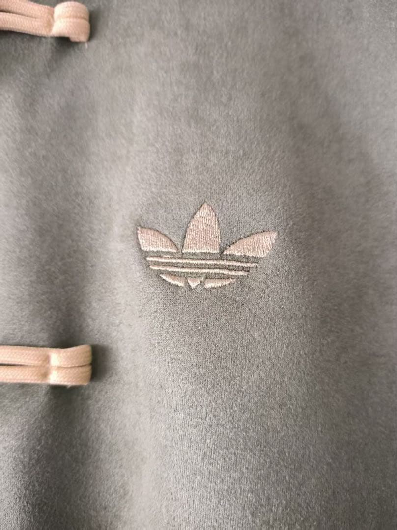 中国限定 アディダス 蛇年トラック スエード ジャケット オリーブグリーン L