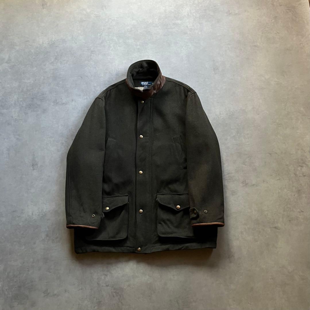 90s Polo by Ralph Lauren ウール ハンティングジャケット