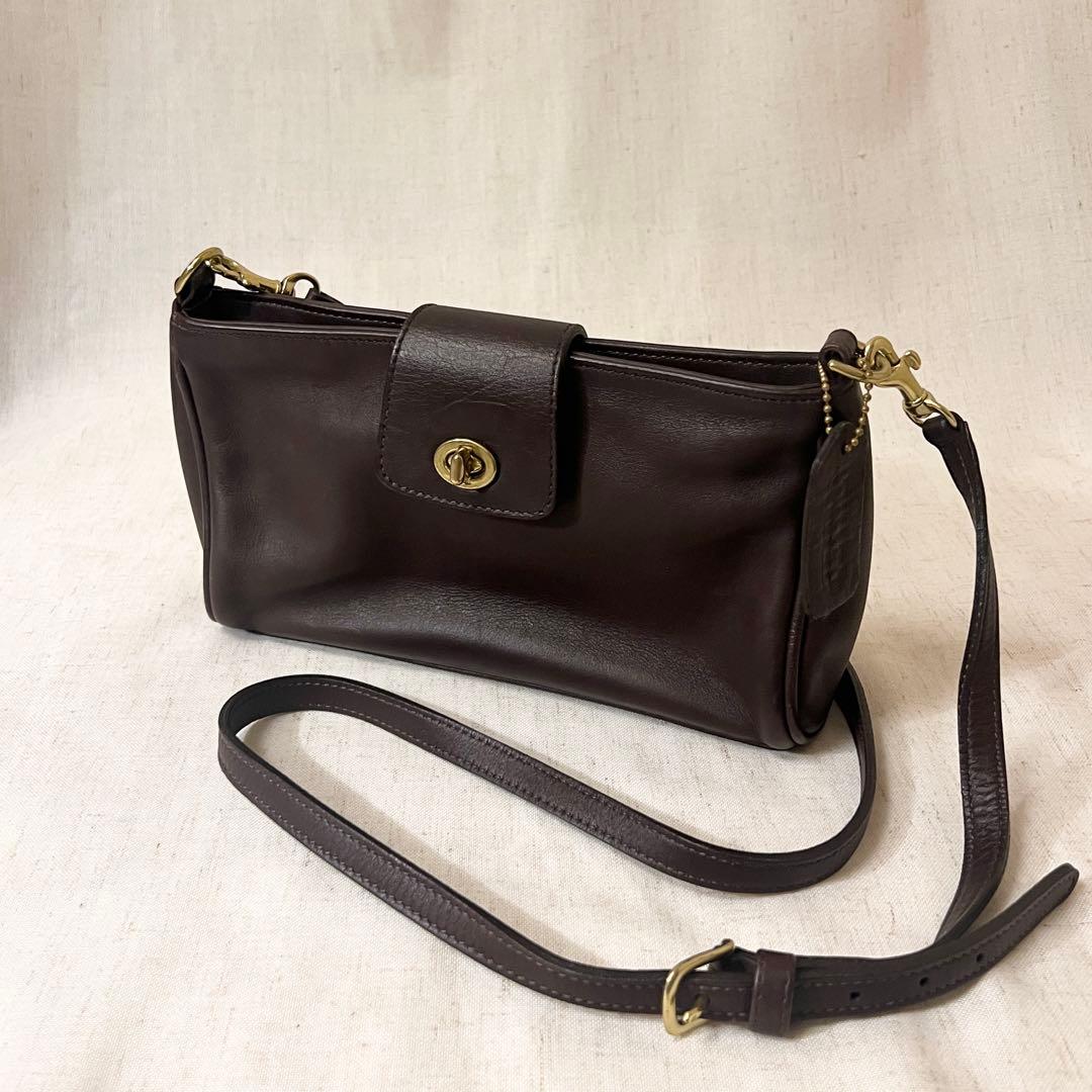COACH｜ビンテージ・オールドコーチターンロックバッグ