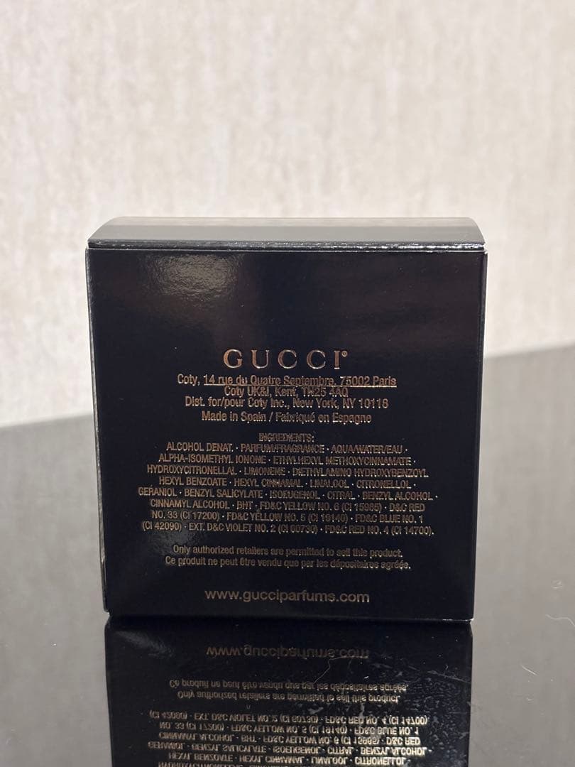 【レア・廃盤・ほぼ満量】GUCCI ギルティ ブラック オードトワレ 30ml
