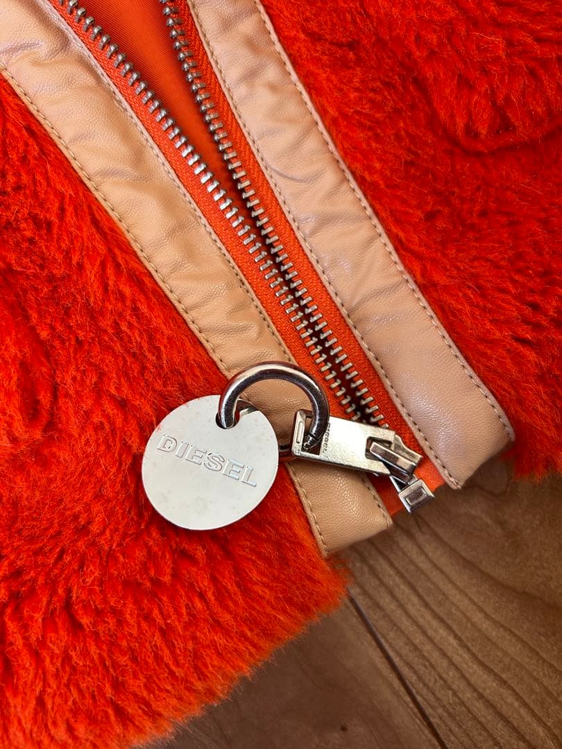 CCC‼️DIESEL ディーゼル　モコモコファー　ジャケット　140cm