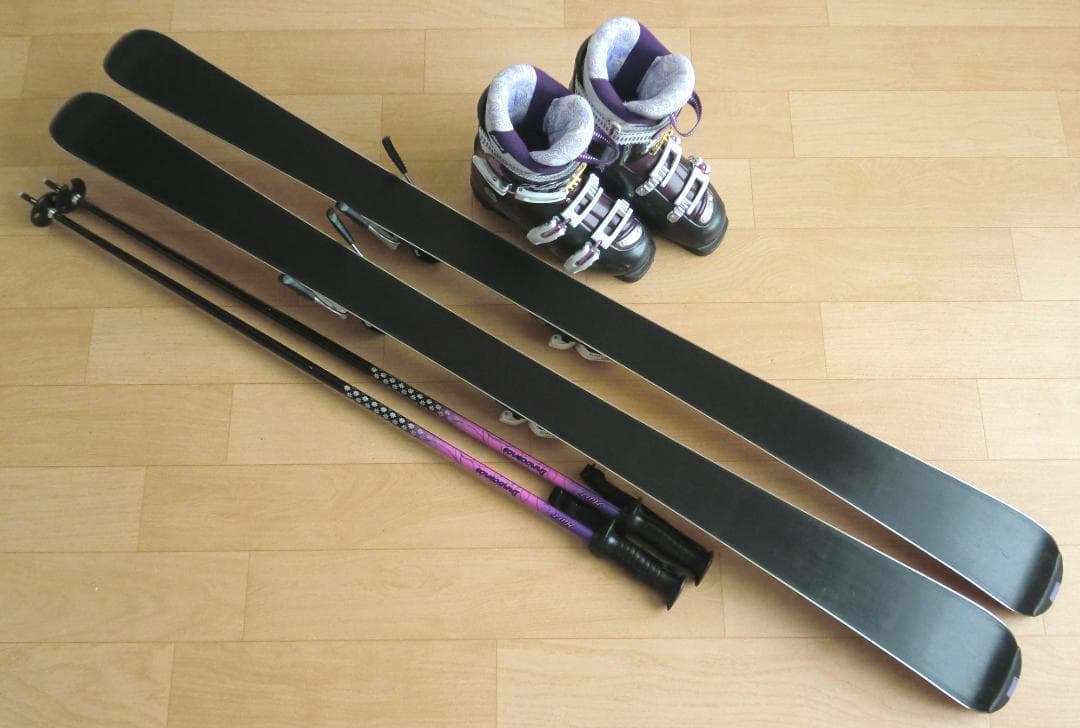 ■■送料無料■Hart■女性用スキー4点セット■145/24.5■メンテ付■■