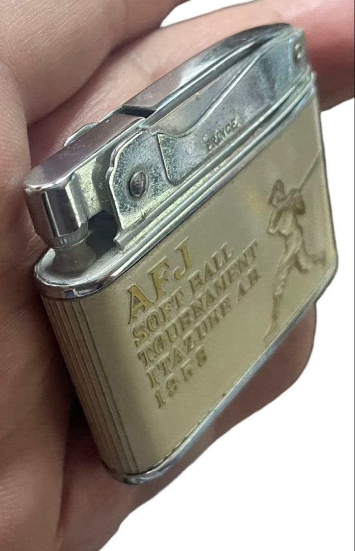 米軍板付エアベース1958年ソフトボール大会記念princessフーパーライター