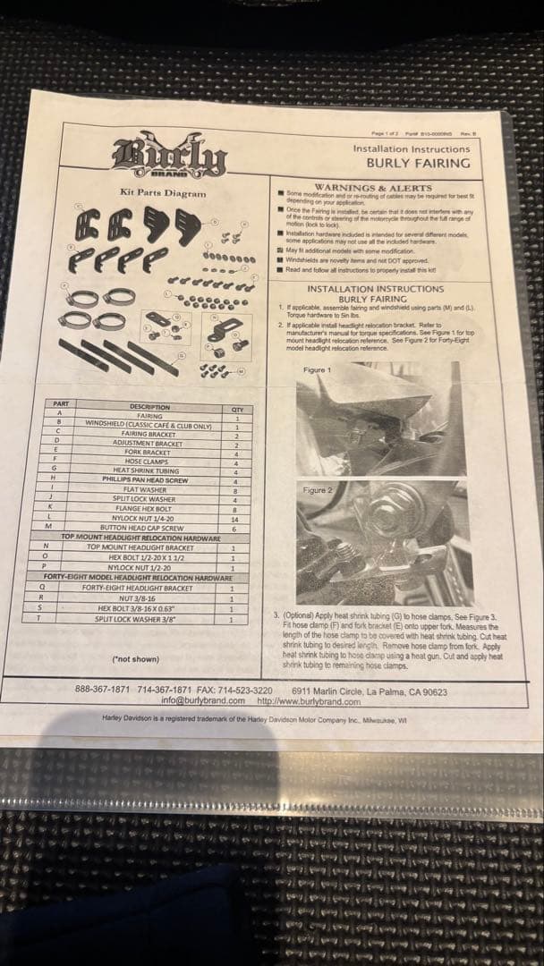 Burly brand Outlow アウトロウフェアリング