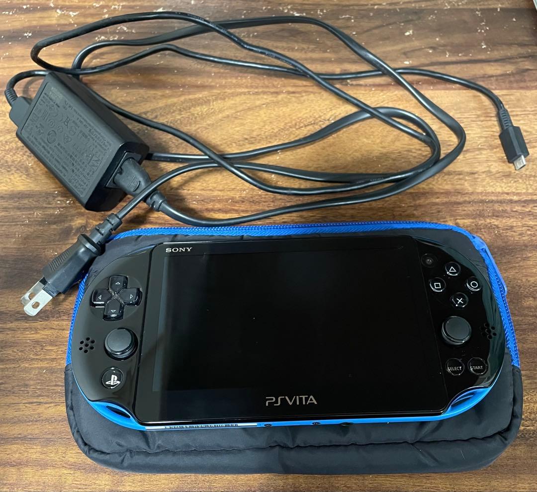 PSVITA PCH-2000 ブルー/ブラック　メモリー16GB付き