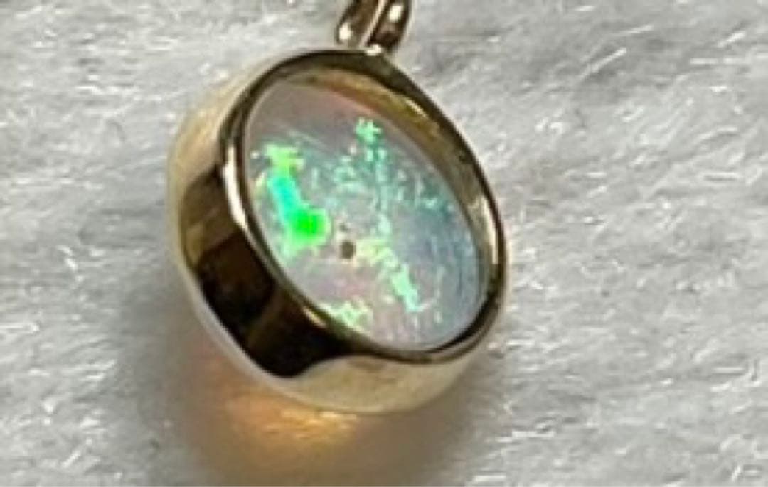 限定値下げ　オパール　ネックレス　k10