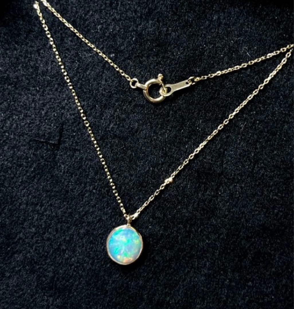 限定値下げ　オパール　ネックレス　k10