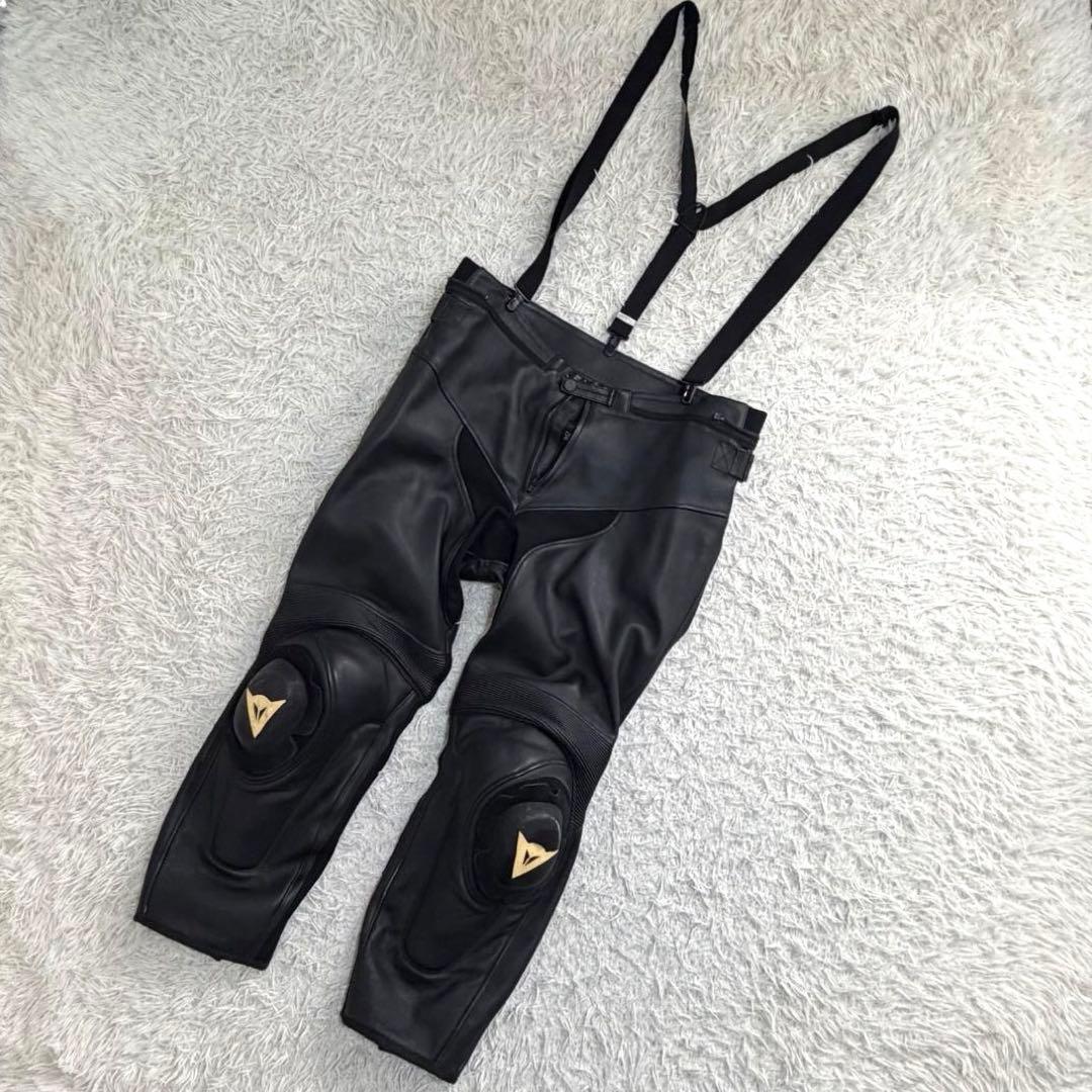 17085✨ダイネーゼ 58 大きいサイズ バイク用 プロテクター レザーパンツ