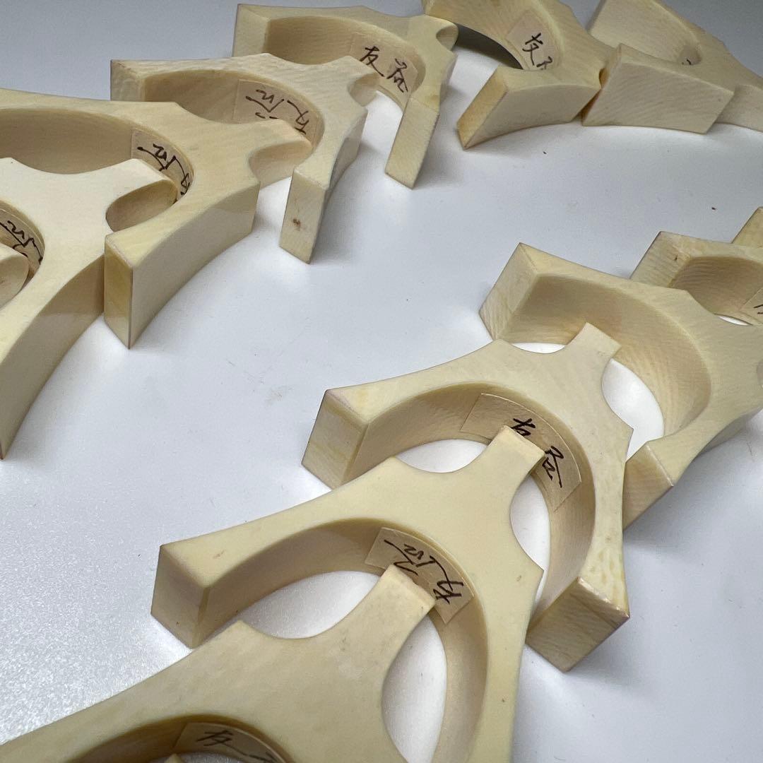 極上最上手　琴柱　共箱　440g 東Y8-0108☆2Fトヒウ