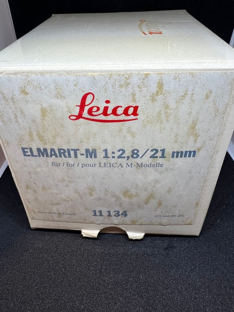 ライカ エルマリートELMARIT-M 2.8 21mm 純正ファインダー付き