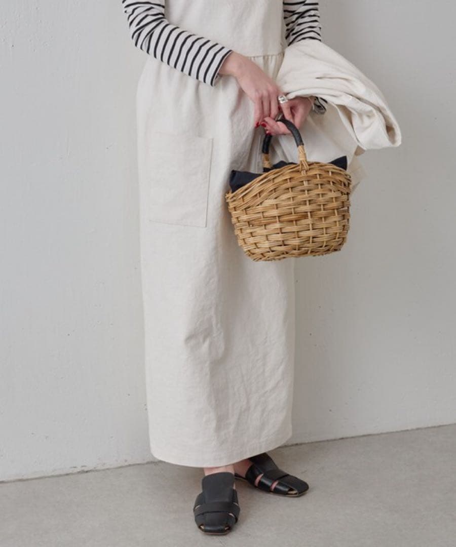 a^-^y ウエストギャザージャンパースカート 定価2.5万円