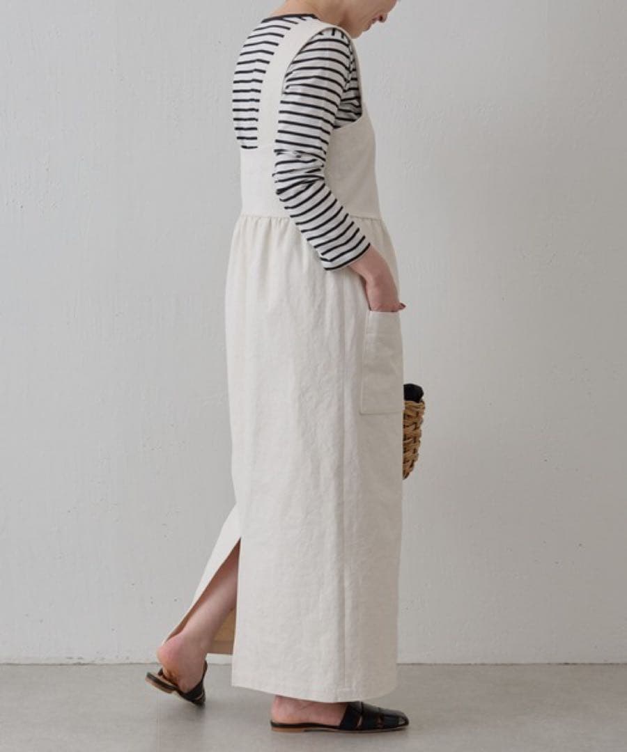 a^-^y ウエストギャザージャンパースカート 定価2.5万円