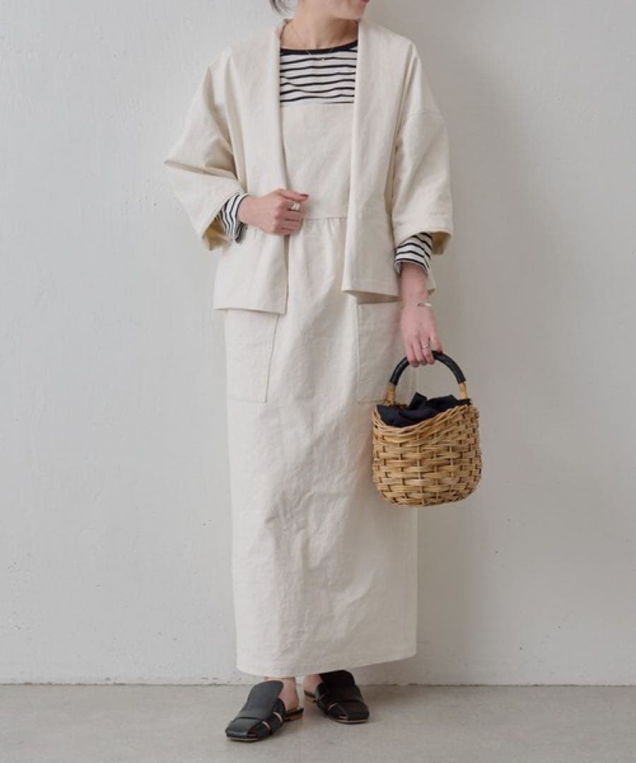 a^-^y ウエストギャザージャンパースカート 定価2.5万円